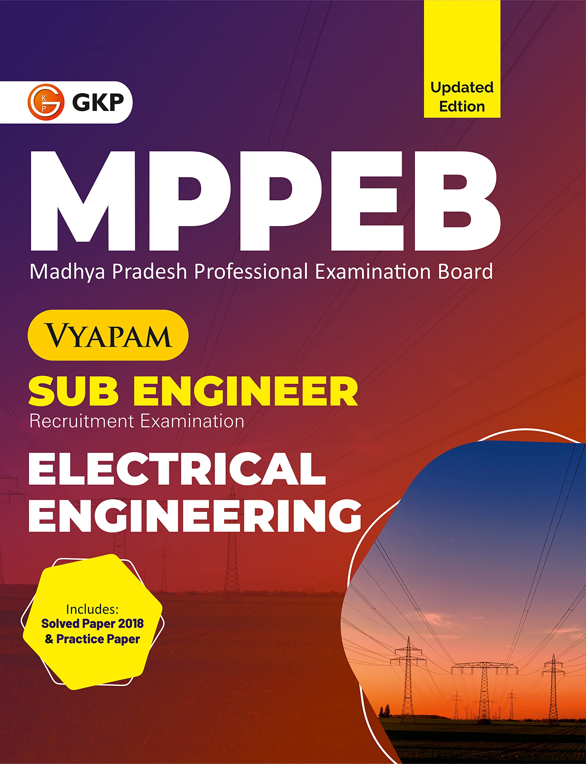 Mppeb 2022 : Vyapam Sub Engineer  Electrical Engineering