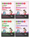 Disha Combo Class 1 (Set Of 4 Books) Olympiad Champs Science, Mathematics, English & Logical Reasoning With ChapterWise Previou