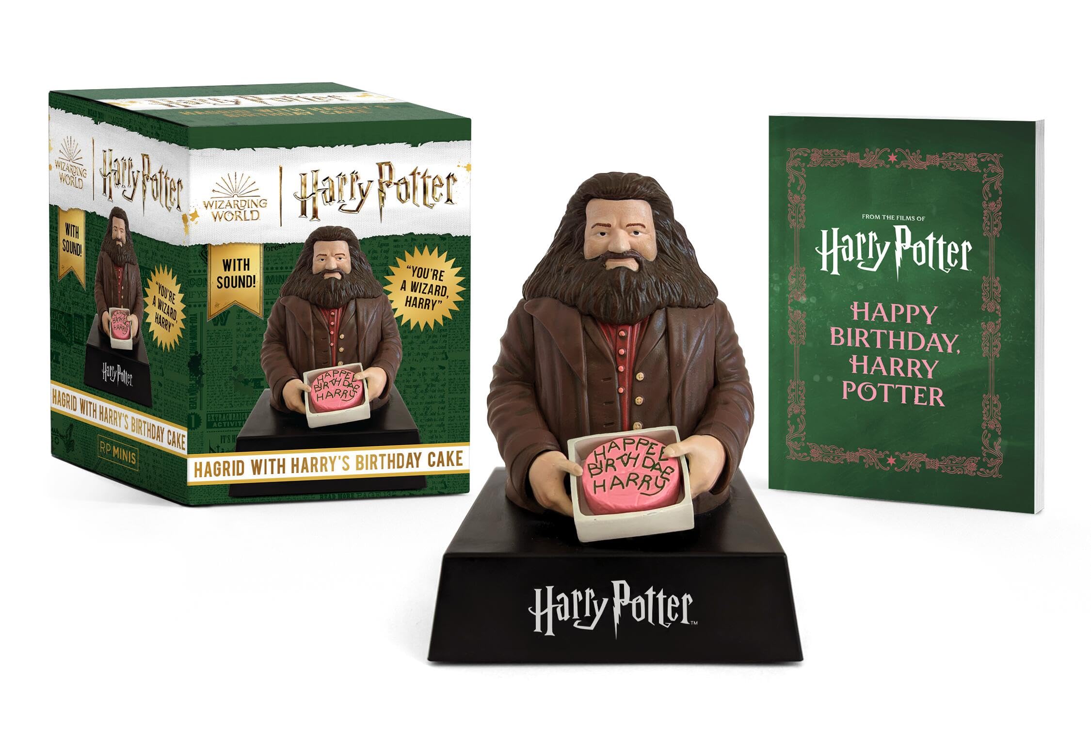 Harry Potter: Hagrid with Harrys Birthday Cake (Youre a Wizard, Harry): With Sound! (RP Minis)