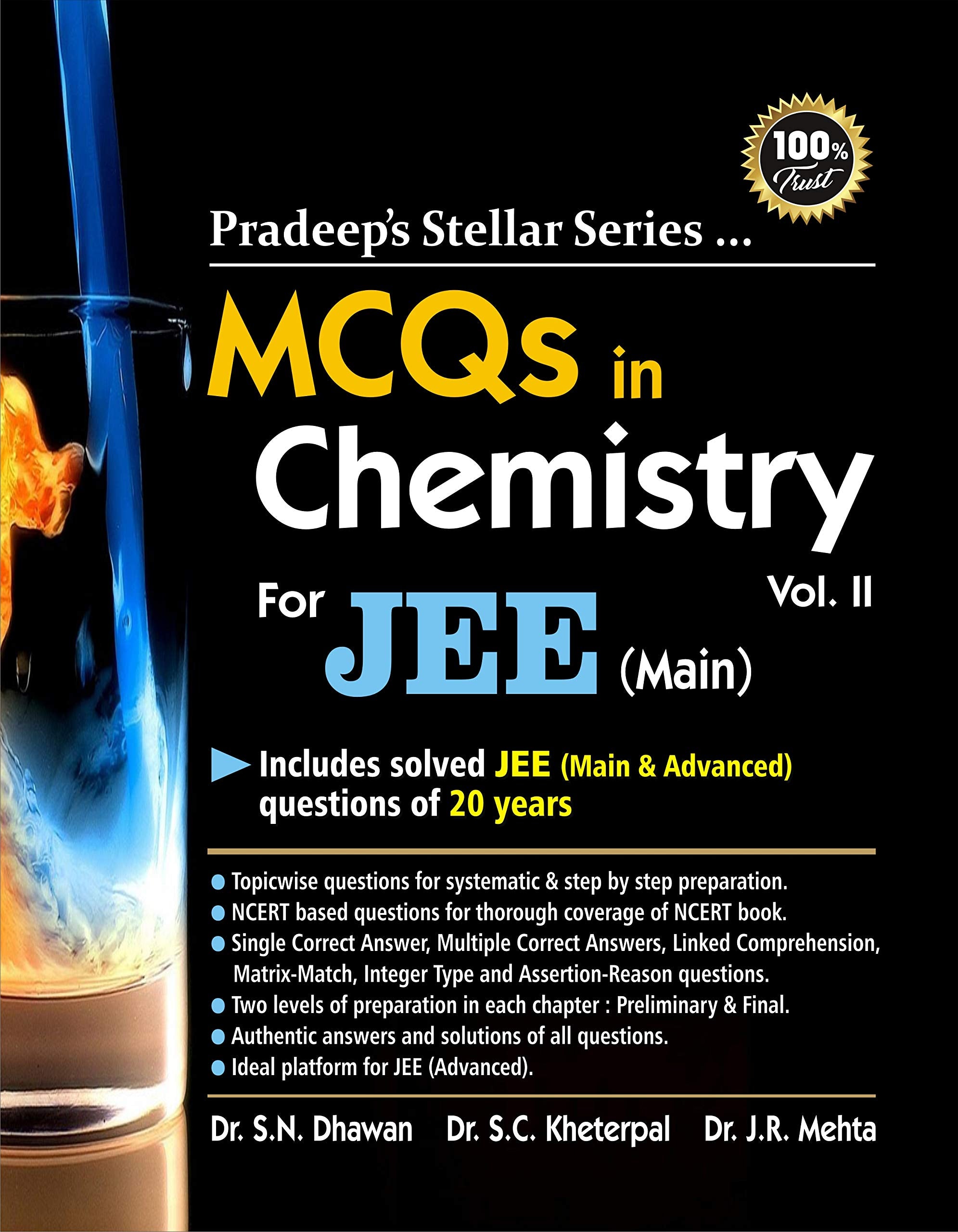 Pradeeps Stellar Series MCQs In Chemistry For Jee (Main): Vol. 2, 2022