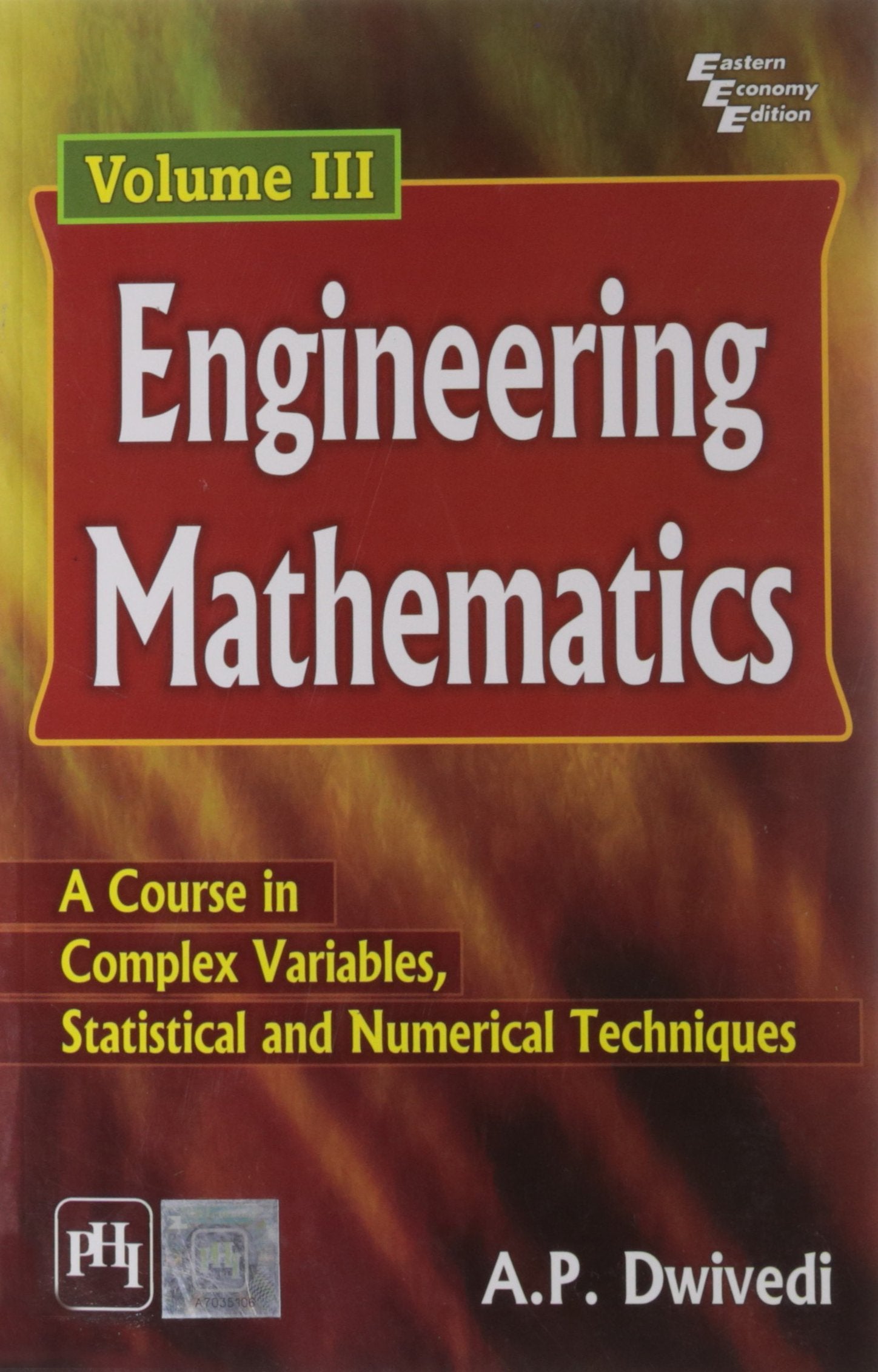Engineering Mathematics  Volume III