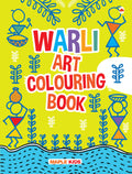 Warli Art  Colouring Book for Kids and Adults  Colouring Activity Book  Age 4  99 Years