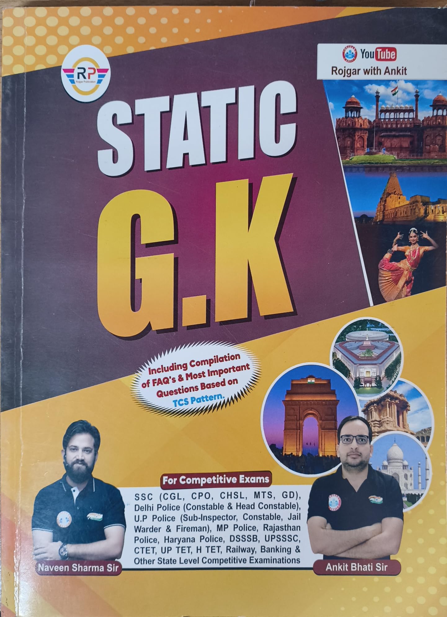 Static G.K By Ankit Bhati And Naveen Sir In Hindi Latest Edition 2023 24