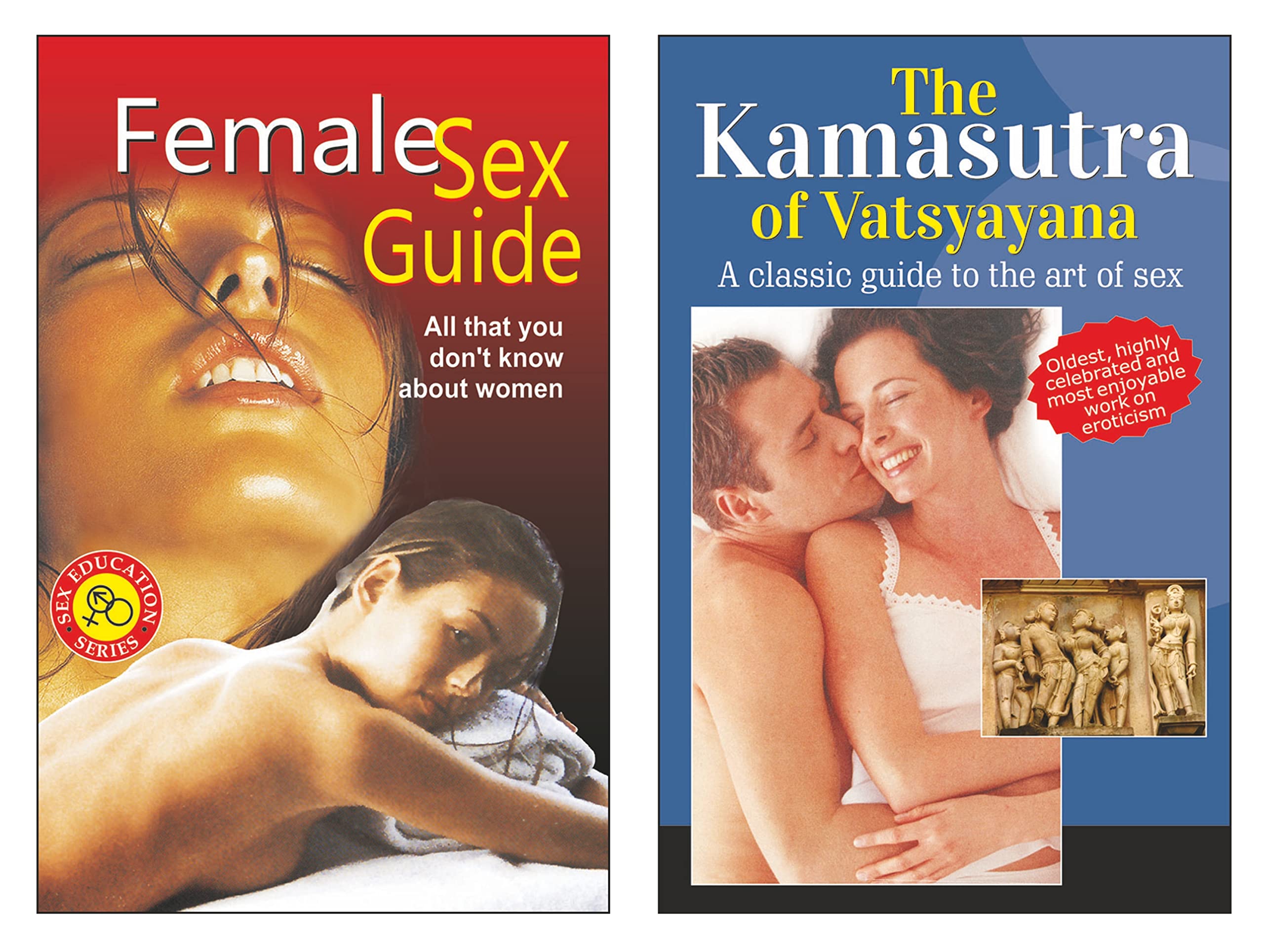 Sawan Present Set Of 2 Sex Education Books | The Kamasutra Of Vatsyayana And Female Sex Guide