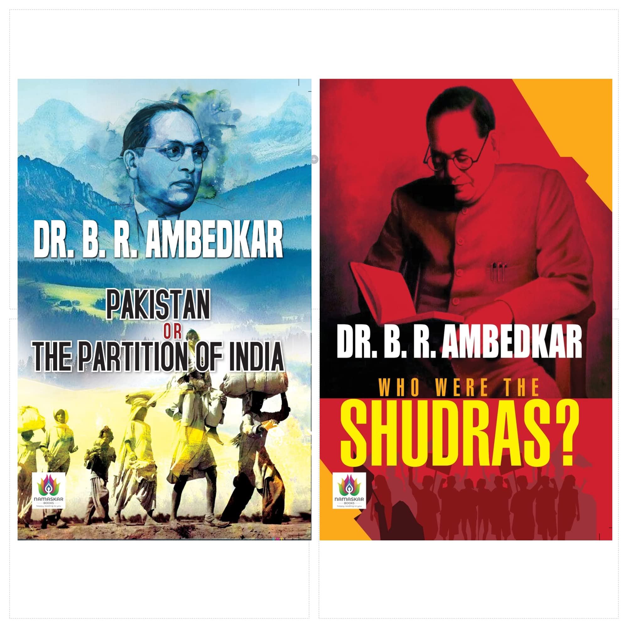 Pakistan Or The Partition Of India + Who Were The Shudras? ( Set of 2 English Books )