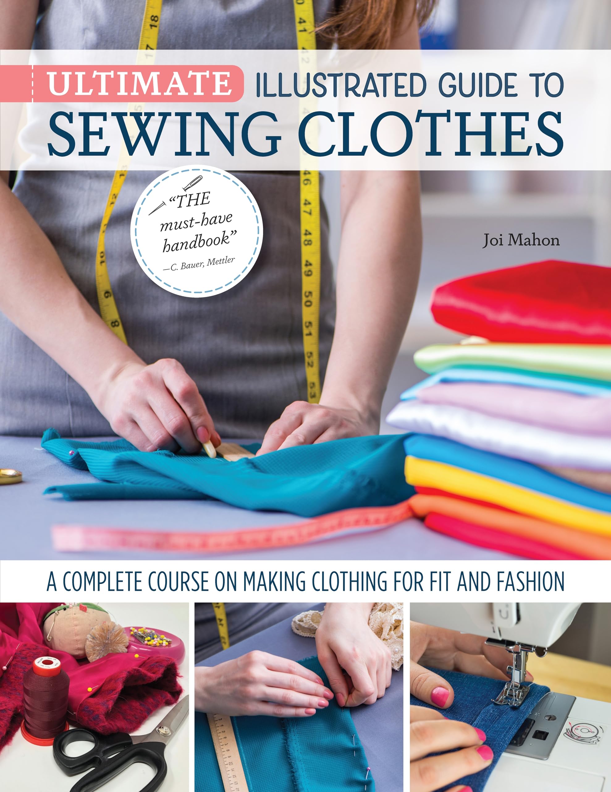 Ultimate Illustrated Guide to Sewing Clothes: A Complete Course on Making Clothing for Fit and Fashion (Landauer) Installing Zip