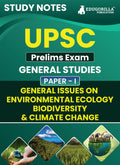 UPSC Prelims Exam 2024 (PaperI) : General Issues on Environmental Ecology, Biodiversity & Climate Change | Topicwise Study Not