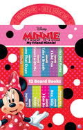 Disney  My Friend Minnie Mouse  My First Library 12 Board Book Block Set  Great for Teaching First Words  PI Kids
