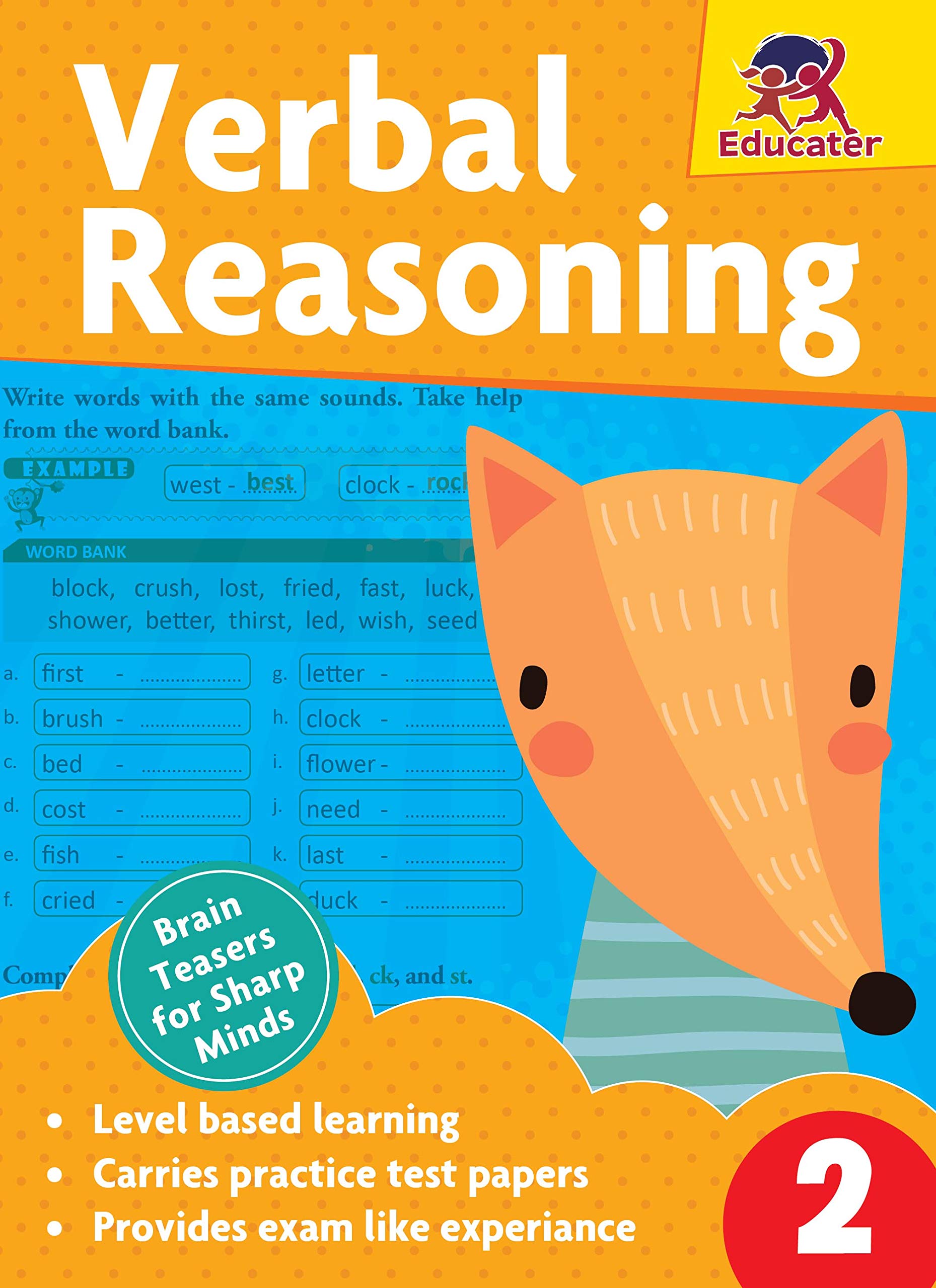 Team Pegasus Verbal Reasoning Grade 2 Workbook for Kids Age 5+ | Fun & Interactive Activities to Enhance Logical Thinking & Prob