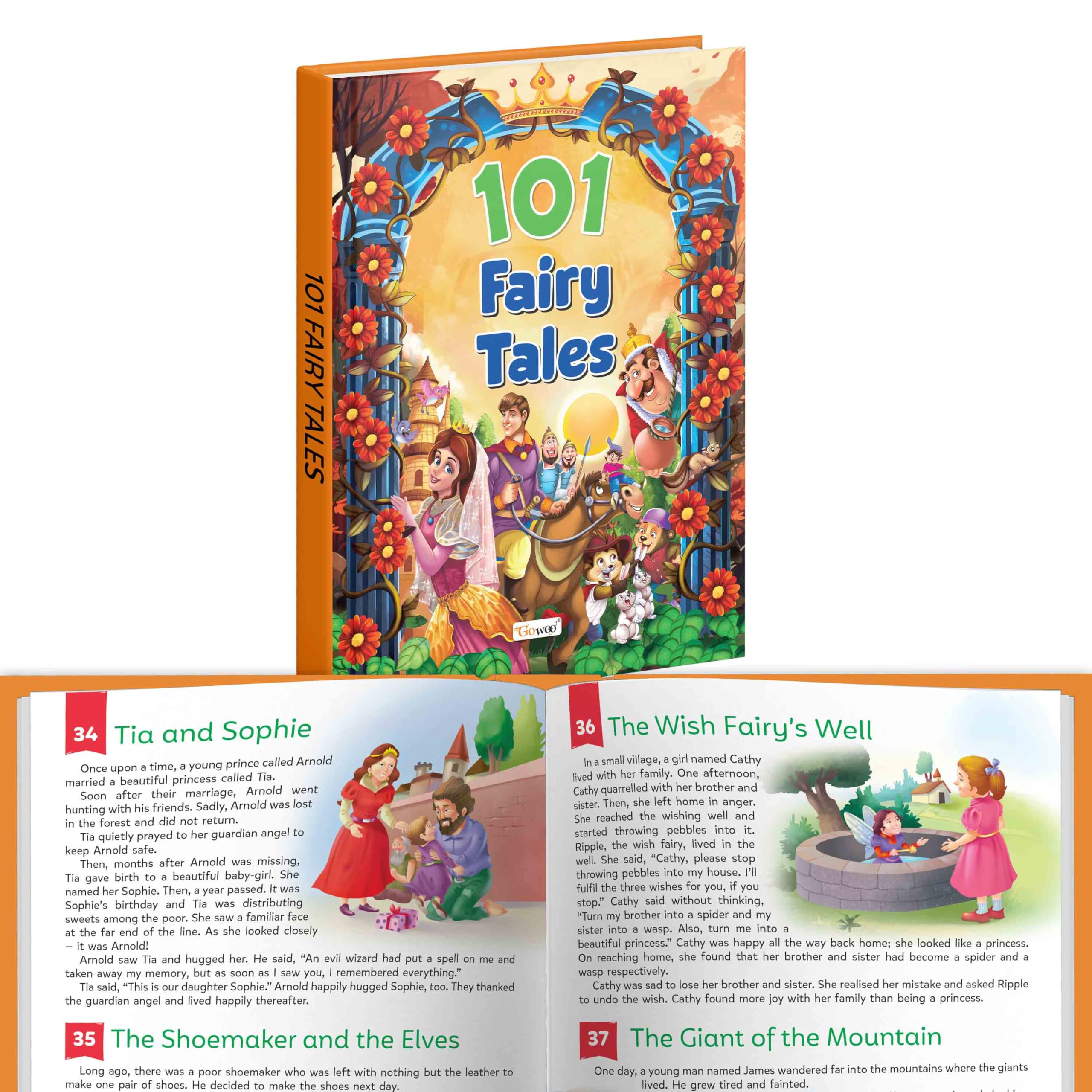 101 Fairy Tales for Kids : Beautiful Bedtime Story Collection, Magical Fairy Tales for Children, Timeless storytelling for chil