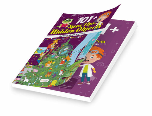101+ Spot the Hidden Objects Activity Book for Kids : Educational Puzzle Book with Seek and Find Activities, Toddlers activity b