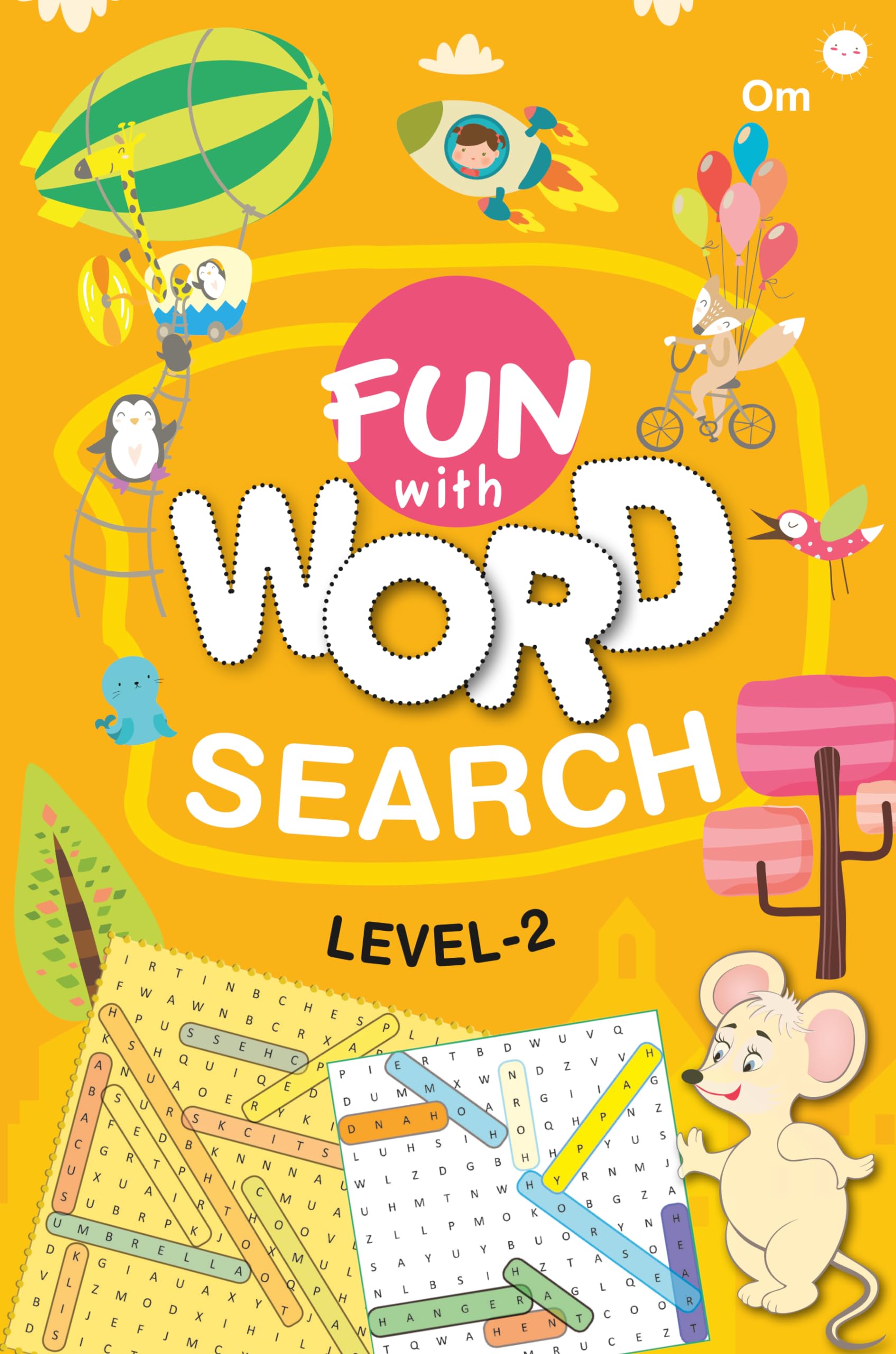 Fun With Word Search Level2  Word Puzzles Activity books for Kids  Word Search Book with Solutions