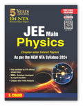 S.Chands 5 Years (20192023) 104 NTA Paper of JEE Main Physics Chapterwise Previous Year Solved Papers PYQ with NTA New Syllab