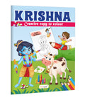 KrishnaCreative Copy to Colour : Creative Learning and Coloring for Kids, Educational Activity Book for Toddlers, Fun Learning 