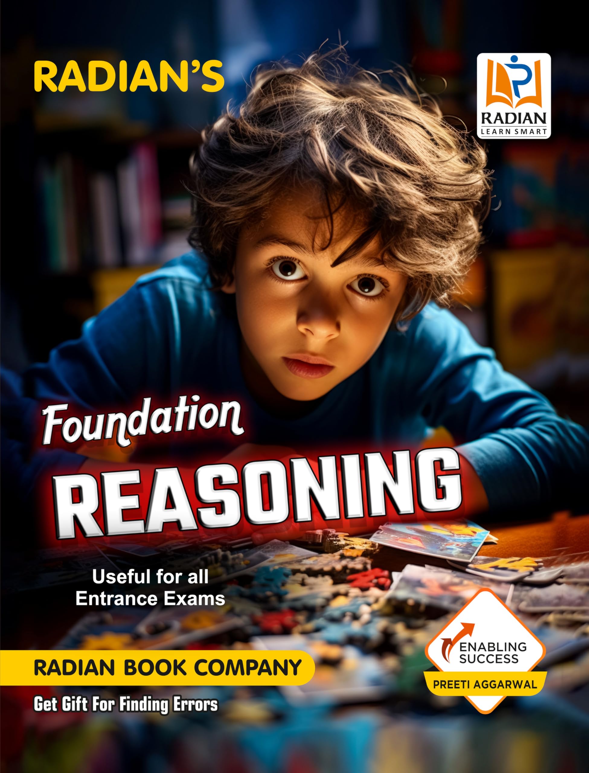 Foundation Reasoning Book for Class 34 | Useful for: JNV, Sainik School (AISSEE), RMS, Olympiad, and Other Entrance Exams in En