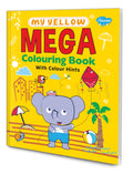 My Yellow Mega Colouring Book With Colour Hints| A Colouring Adventure With Hints Of Hue