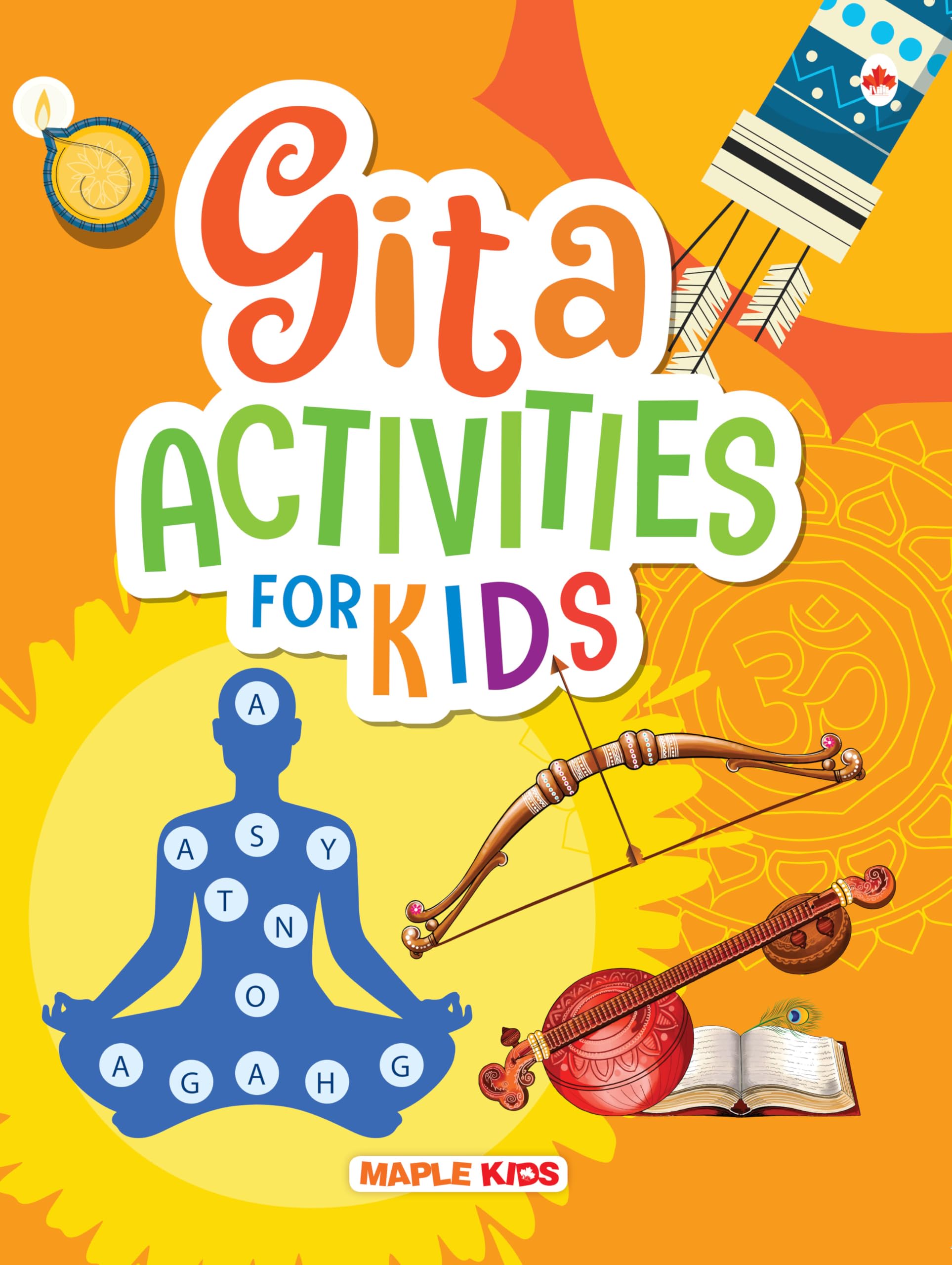 Activity Book for Kids  Gita Activities  Bhagavad Gita  Geeta  Age 6+  Gita for Kids, Activities, Teachings and Lessons