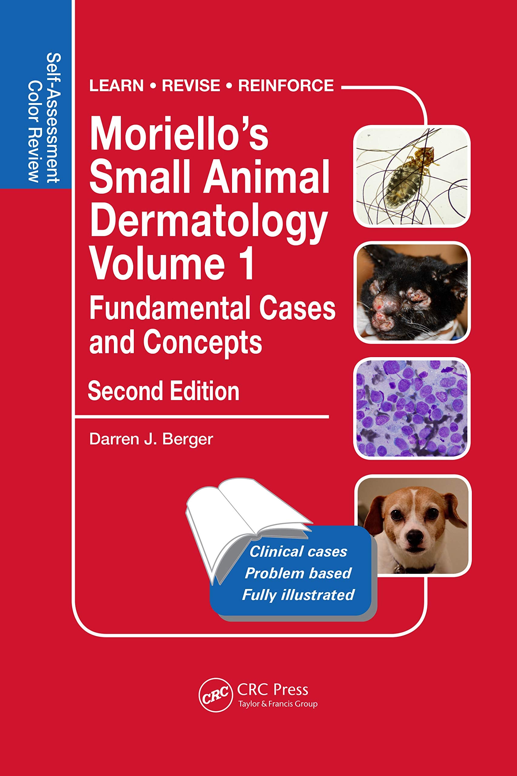 MORIELLOS SMALL ANIMAL DERMATOLOGY FUNDAMENTAL CASES AND CONCEPTS SELF ASSESSMENT COLOR REVIEW VOL 1 2ED (PB 2020)