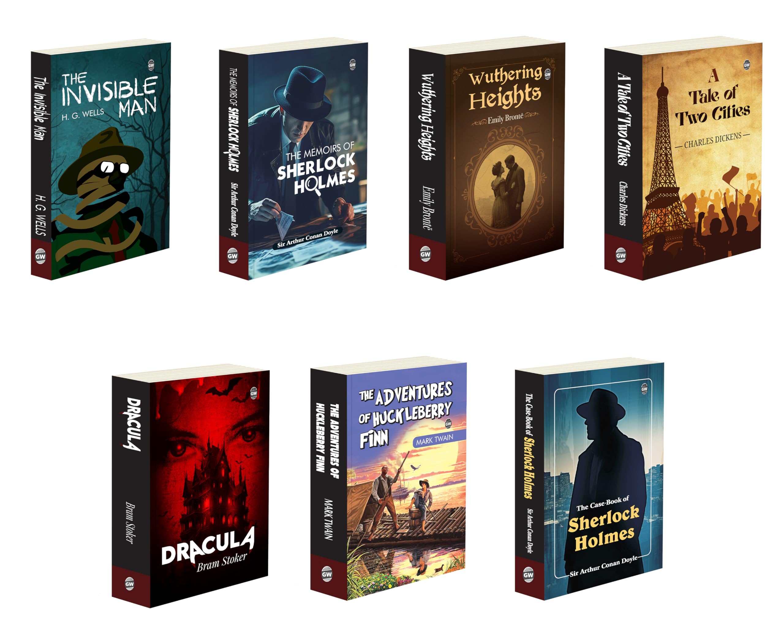 The Case Book of Sherlock Holmes, The Memoirs of Sherlock Holmes, A Tale of Two Cities and more Classic Novels : Ultimate Myster