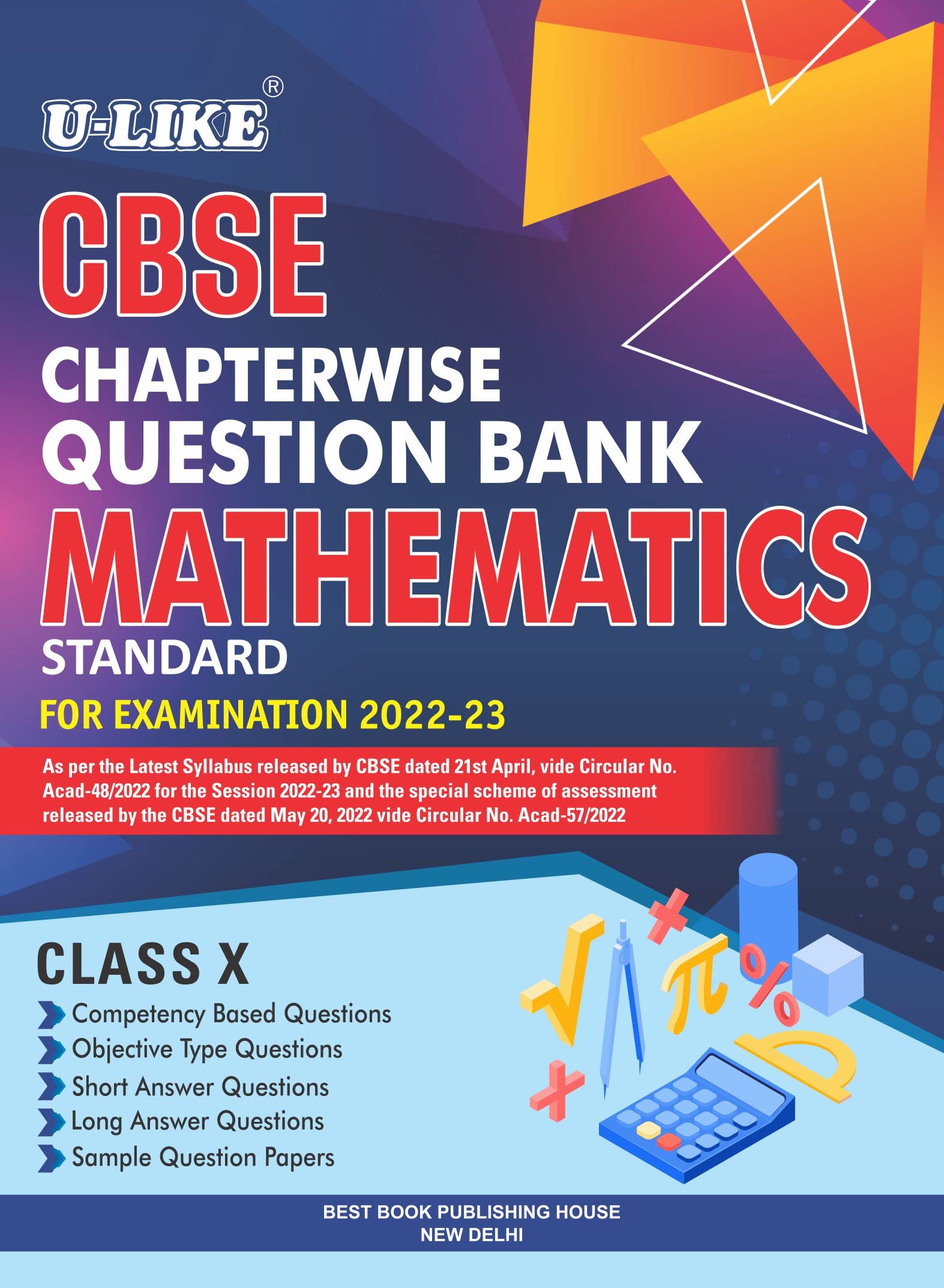 CBSE CHAPTERWISE QUESTION BANK MATHEMATICS STANDARD CLASS X (2023)