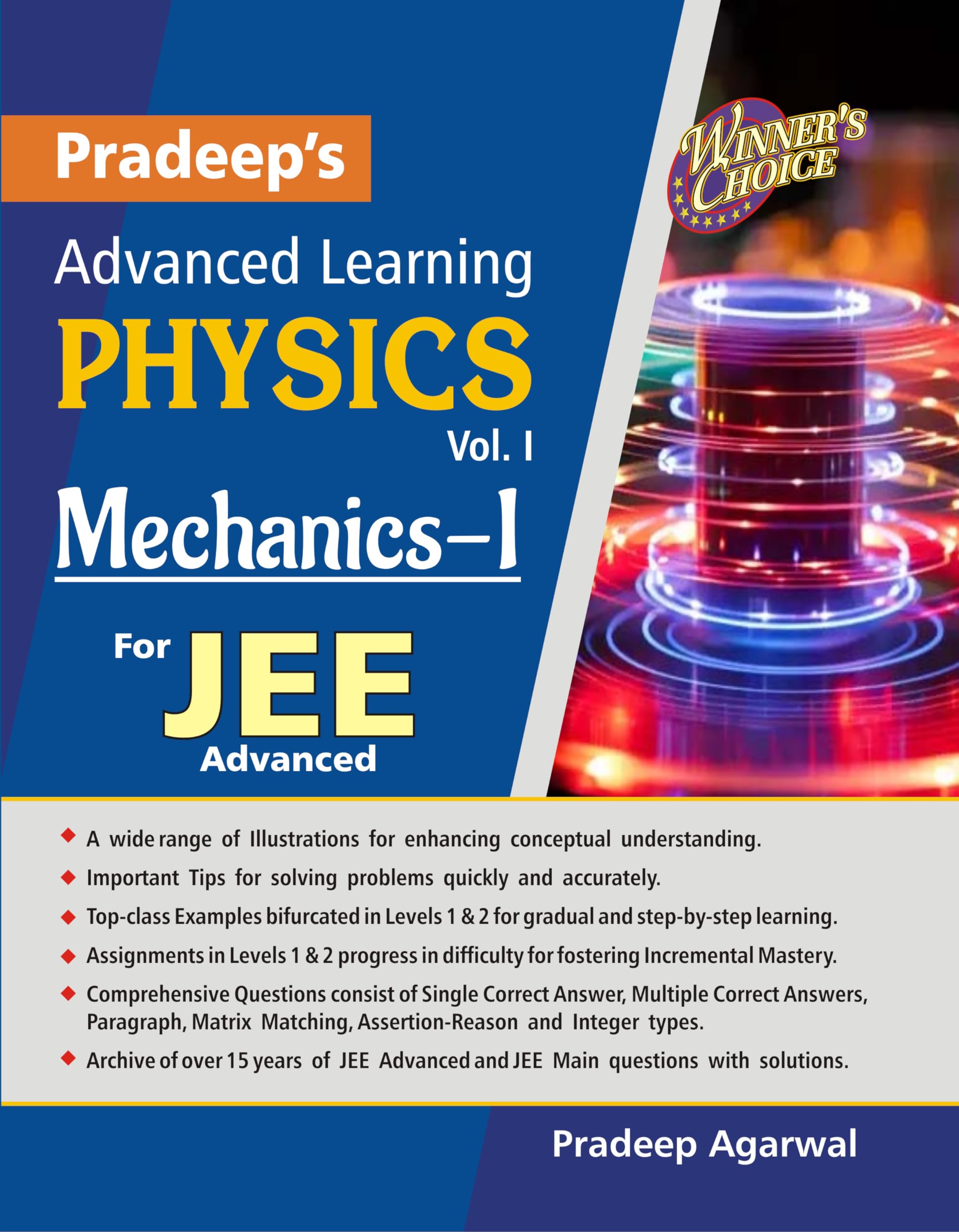 Pradeeps Advanced Learning Physics Vol 1 | Physics for Jee Advanced | Mechanics I