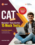 GKP CAT 2025 Booster Test Series | 15 FullLength Mock Tests with Solutions, Free Online Support & Detailed Explanations | Solve
