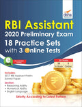 Rbi Assistants 2020 Preliminary Exam 18 Practice Sets With 3 Online Tests
