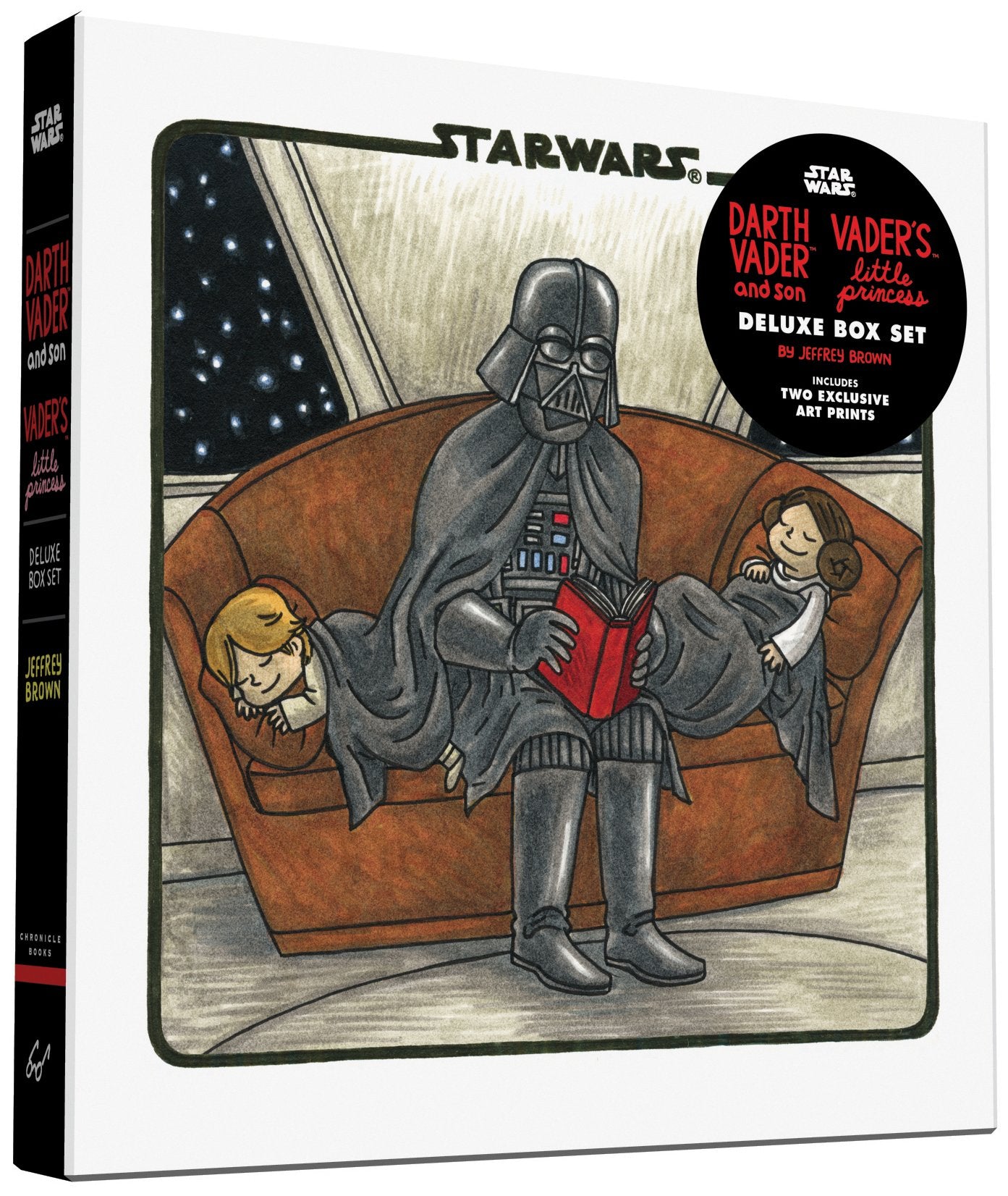 Darth Vader & Son / Vaders Little Princess Deluxe Box Set (includes two art prints) (Star Wars): (Star Wars Kids Books, Star Wa