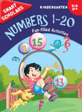 Activity Book : Kindergarten : Smart Scholars Kindergarten Numbers 120 Funfilled Activities (Smart Scholars Series)