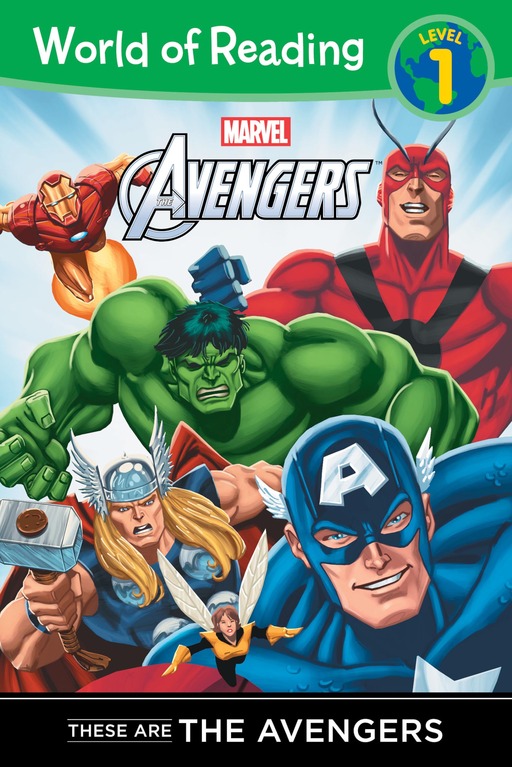 These are The Avengers Level 1 Reader (World of Reading, Level 1)