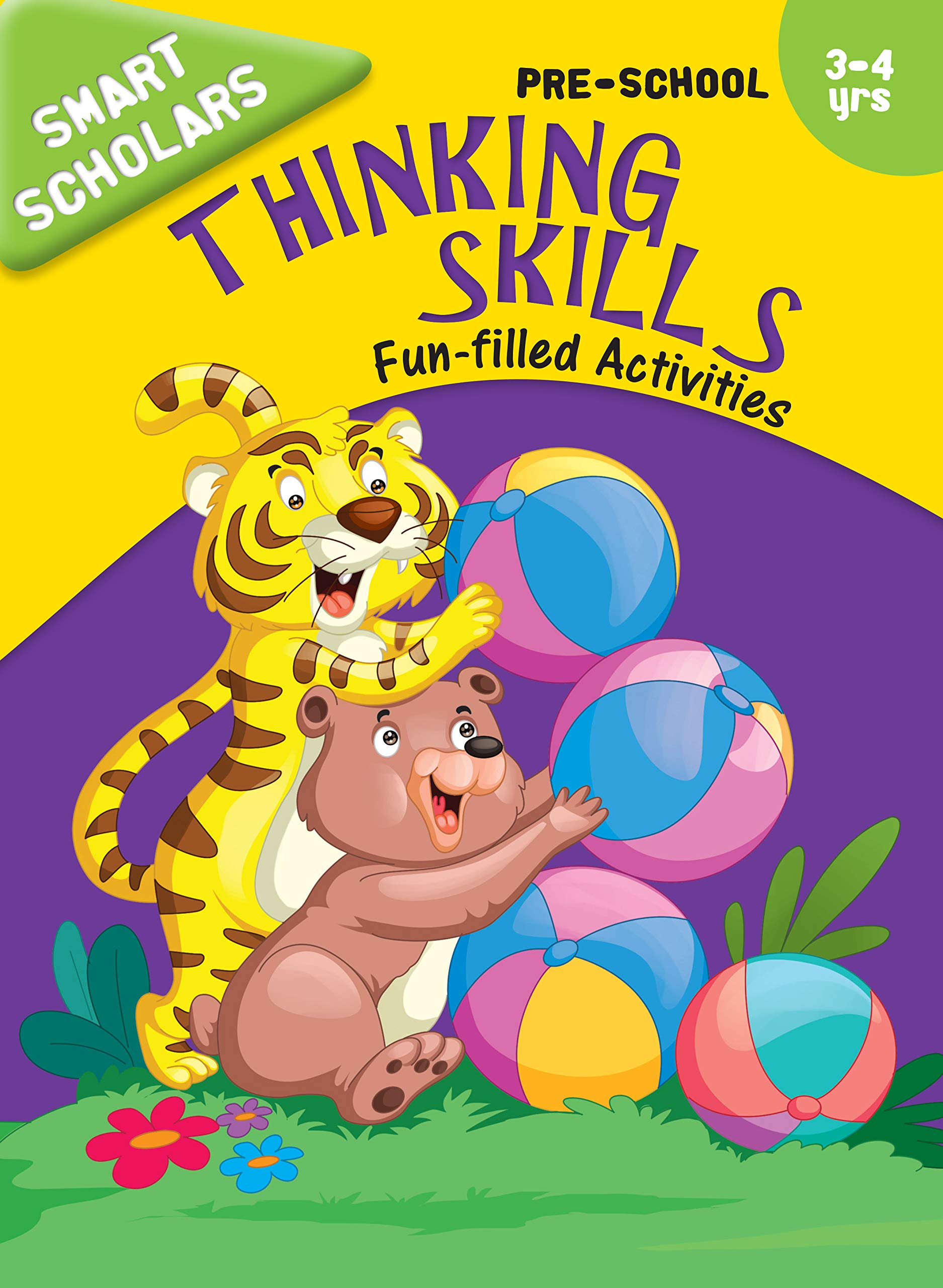 Activity Book : PreSchool : Smart Scholars PreSchool Thinking Skills Funfilled Activities (Smart Scholars Series)