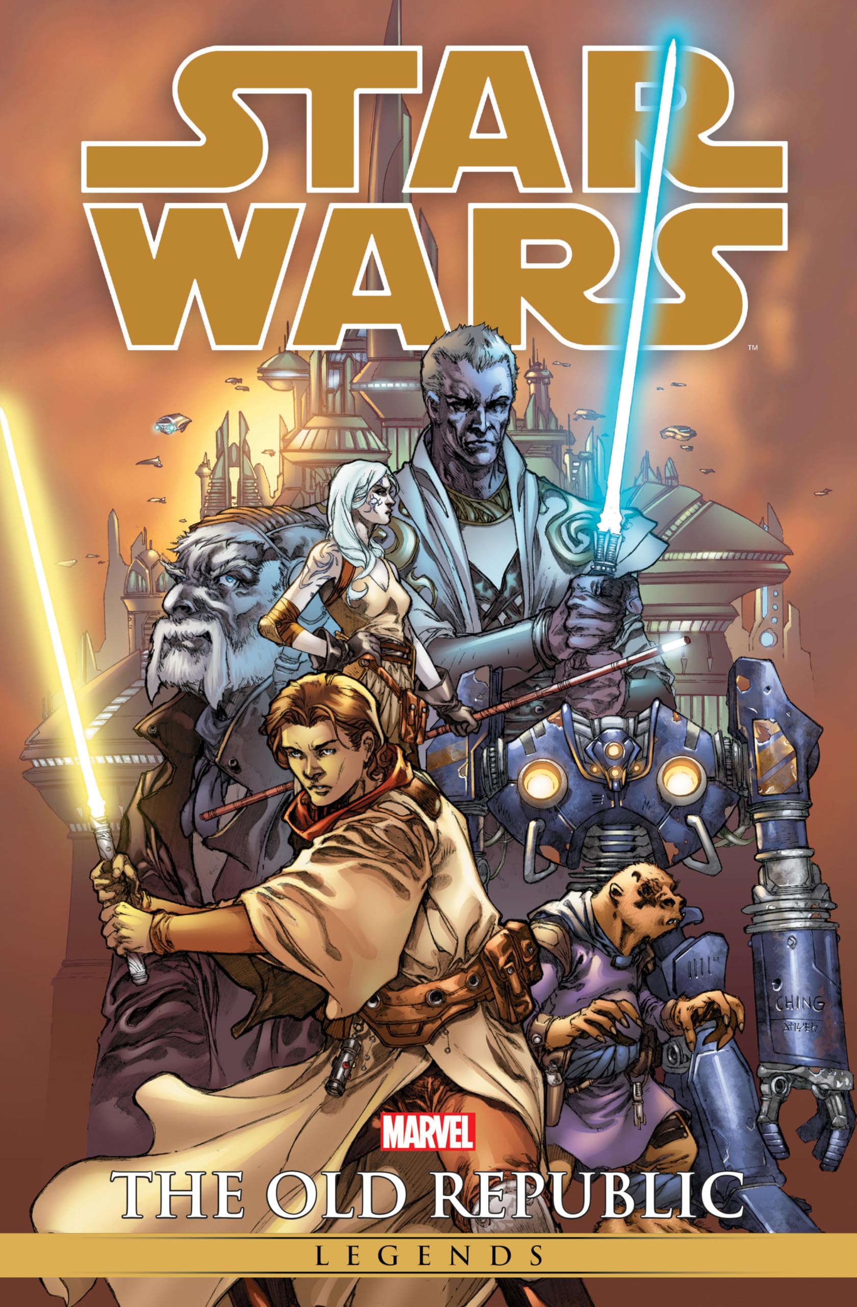 STAR WARS LEGENDS: THE OLD REPUBLIC OMNIBUS VOL. 1 BRIAN CHING COVER [NEW PRINTI NG]