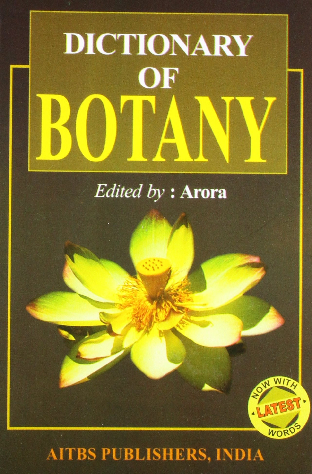 Dictionary Of Botany