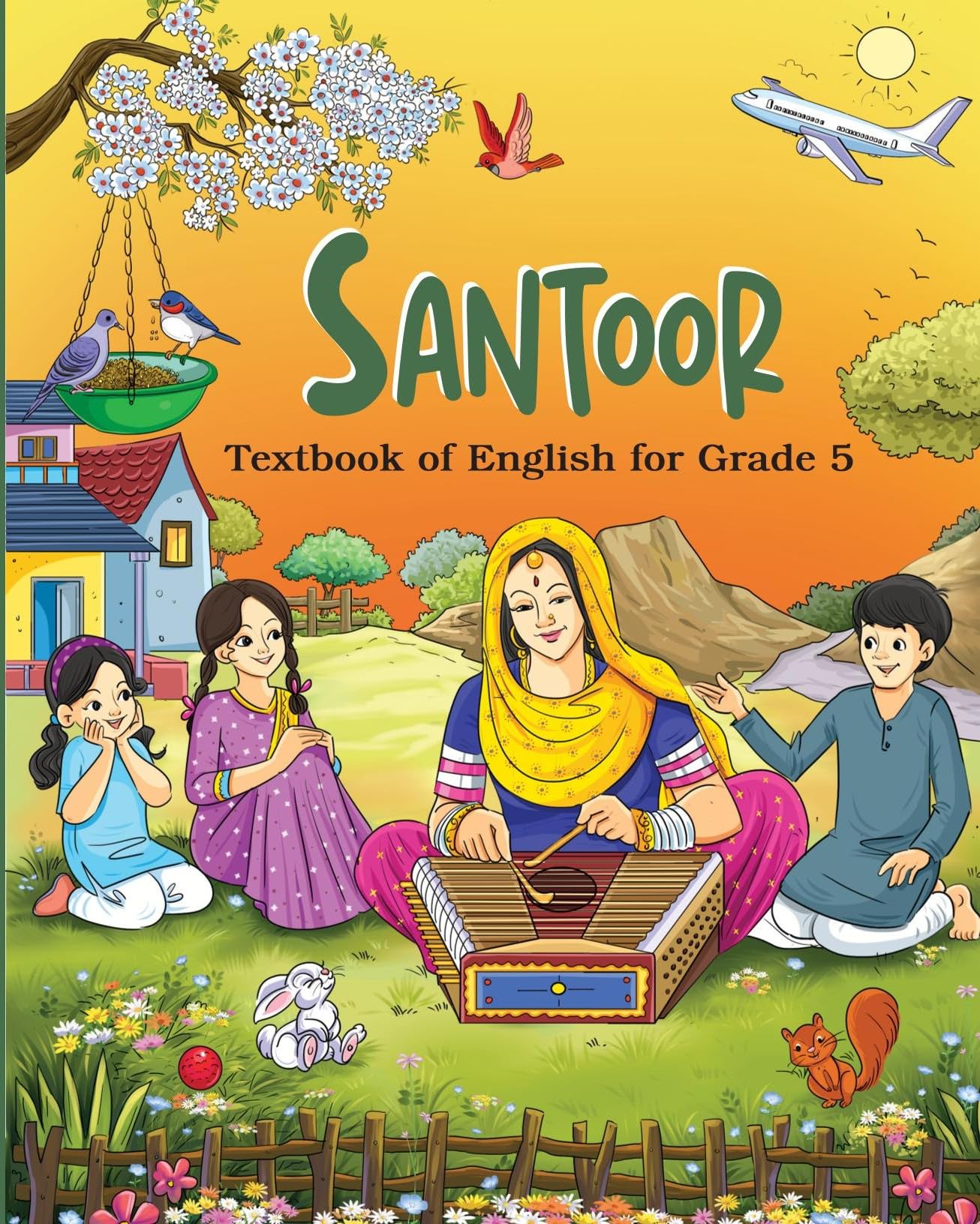 532 Santoor, Textbook Of English For Grade 5 (Edition First Edition)