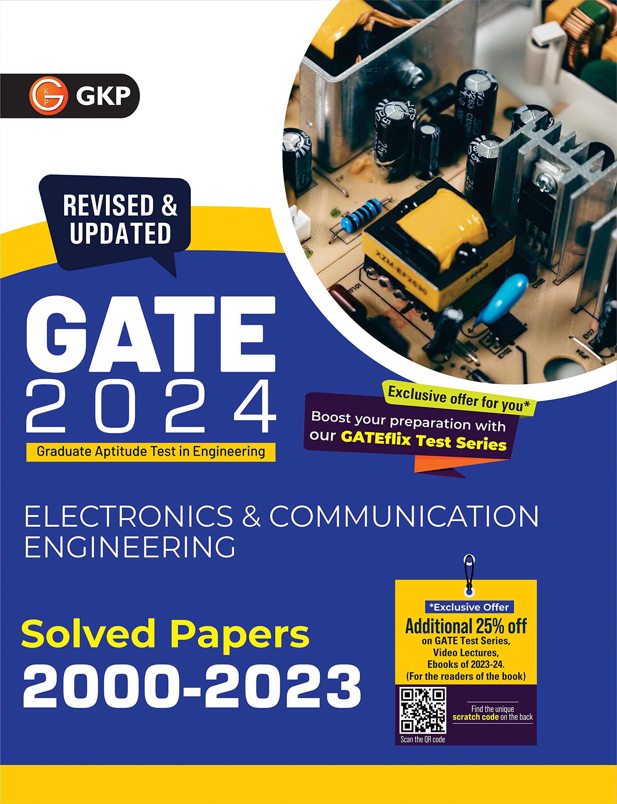 Gate 2024 : Electronics & Communication Engineering  Solved Papers (20002023) By Gkp