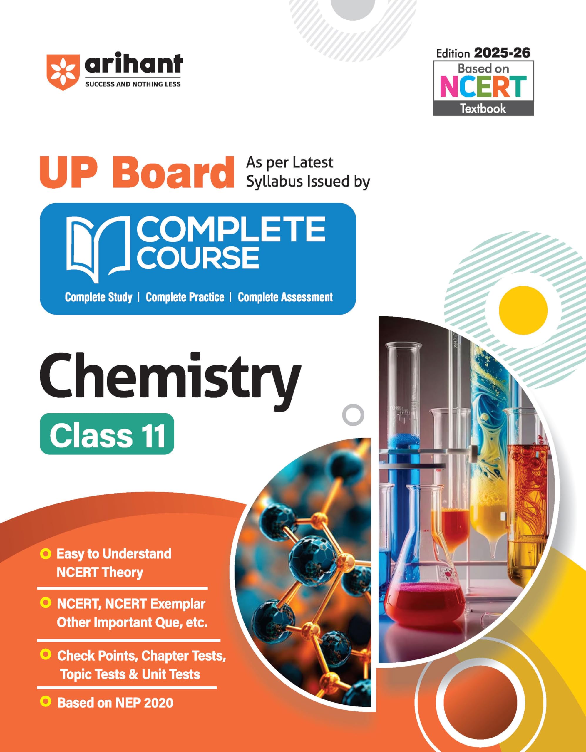 (Old Edition) Arihant UP Board Complete Course Chemistry Class 11 Exam 202526