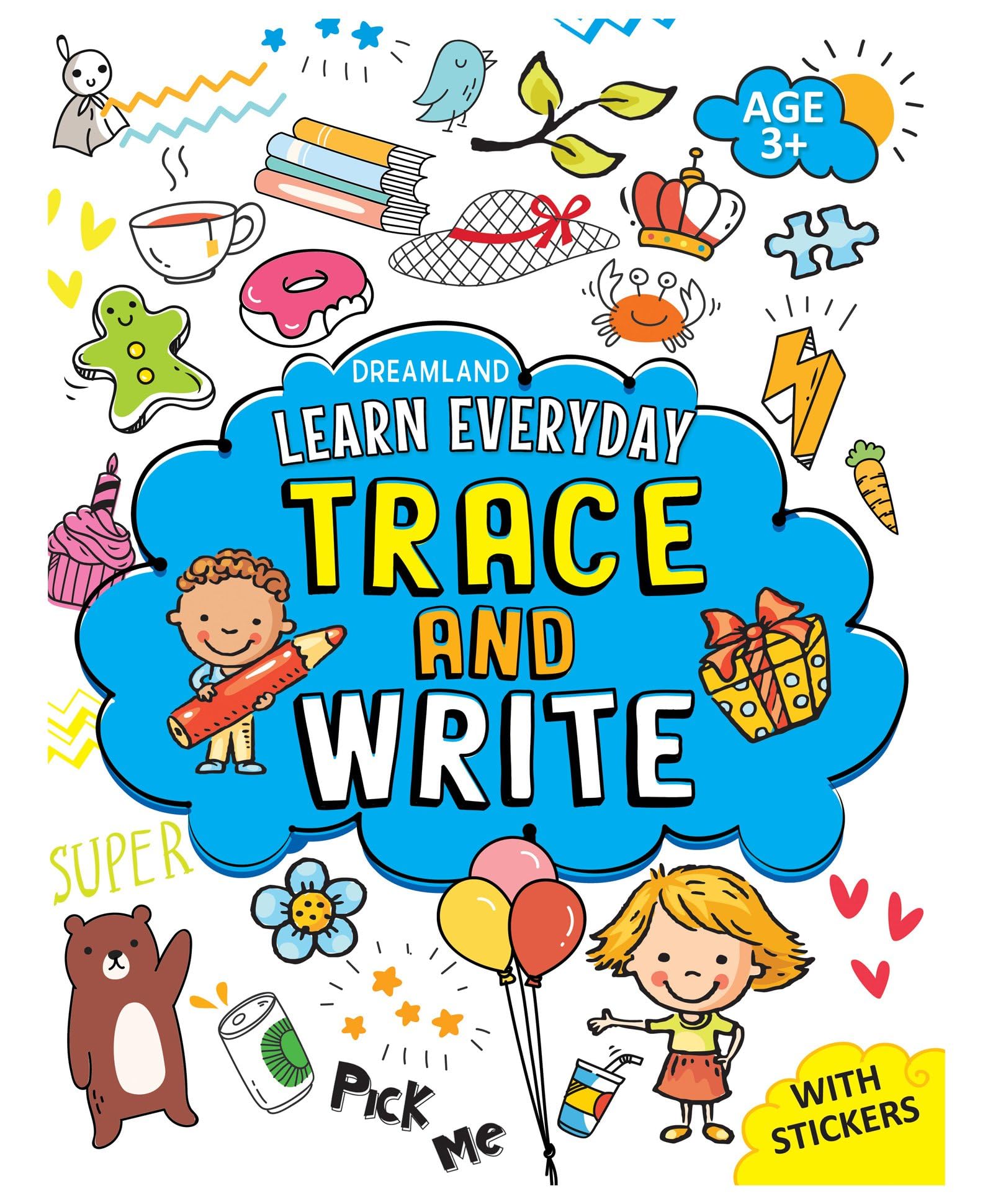 Learn Everyday Trace and Write Age 3+ (Paper