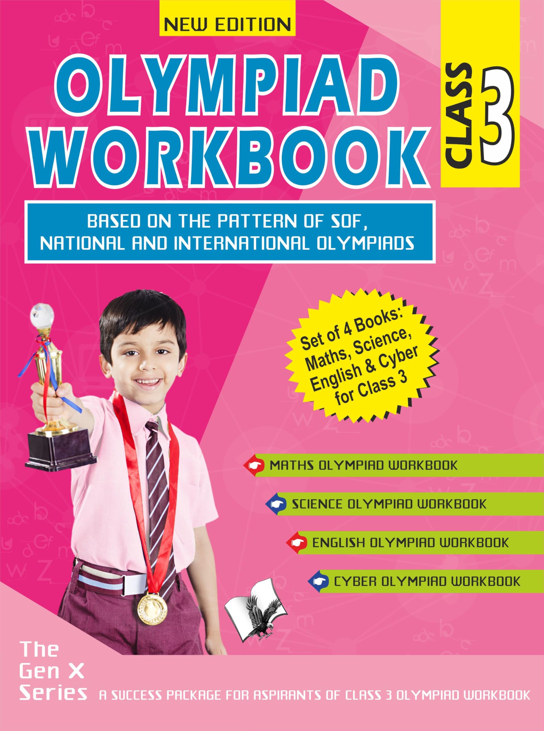 Olympiad Workbook Value Pack Calss 3 (4 Book Set)