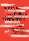Notes from a Public Typewriter
