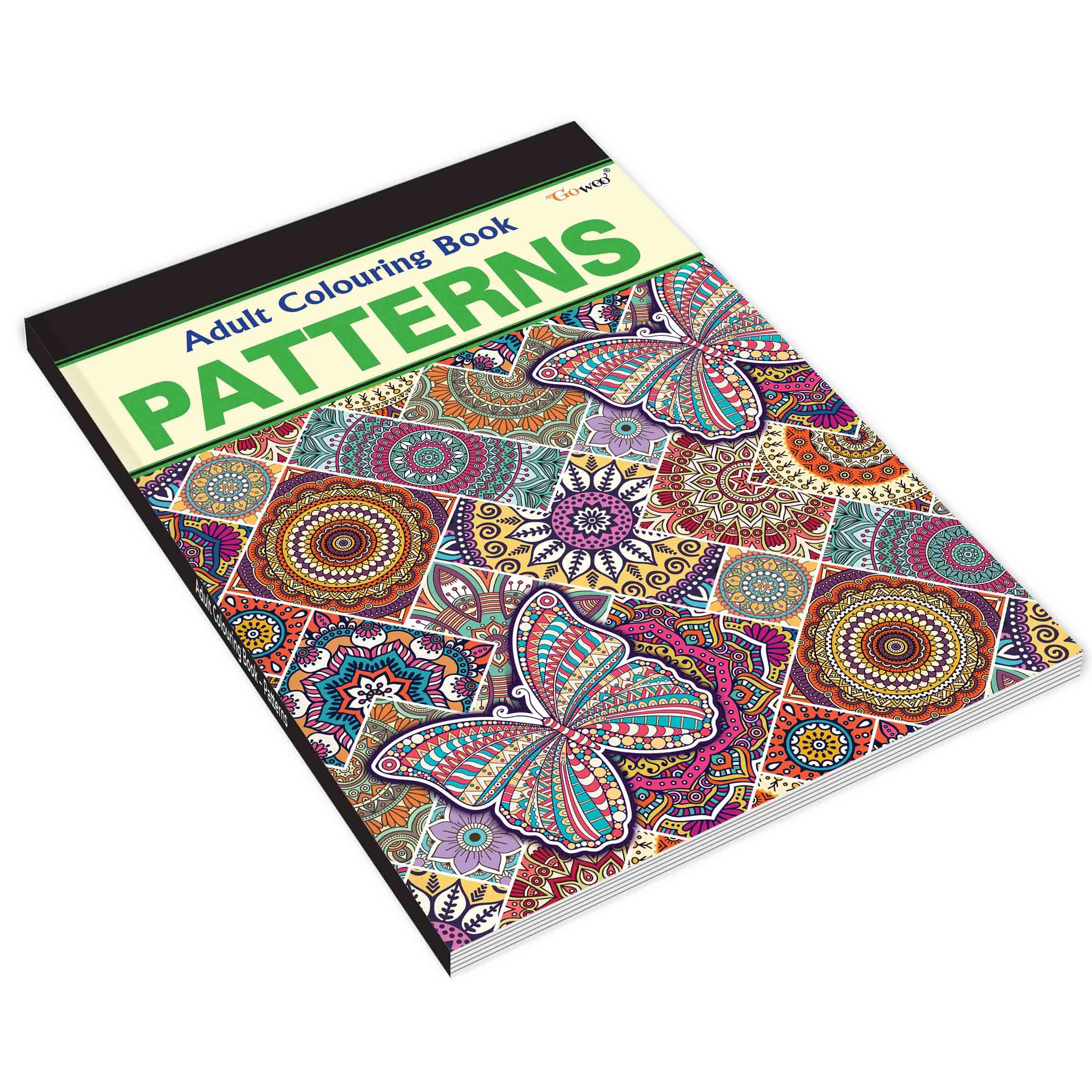 Patterns  Adult Colouring Book : Art therapy book for relaxation, Patterns designs colouring for creative minds, Coloring for s