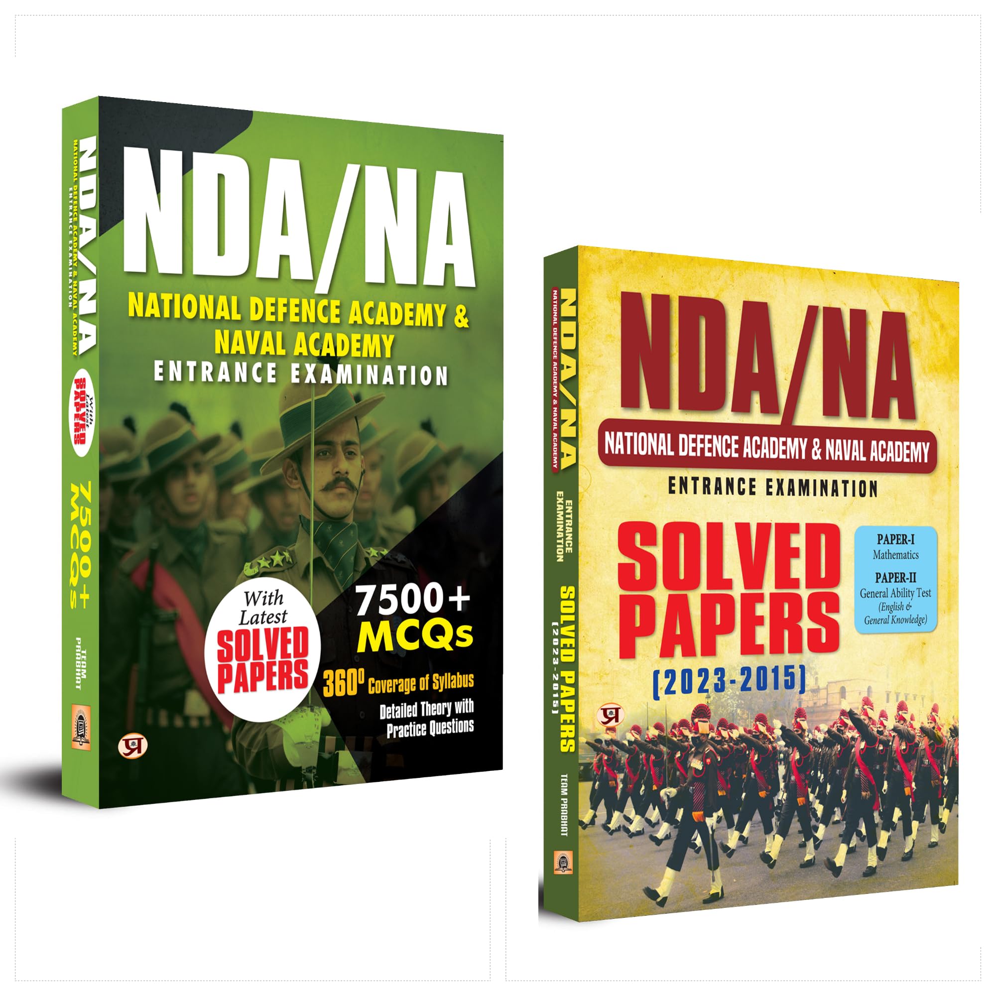 NDA/NA NDA Book 2023 Pathfinder National Defence Academy & Naval Academy Entrance Examination and Guide + Solved papers Set of 2