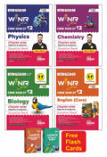 Combo (4 Books) WINR Series CBSE 202627 Class 12 Physics, Chemistry, Biology & English Core Chapterwise Objective & Subjective