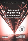 Advanced Engineering Mathematics, 23e (In accordance to the latest AICTE Pattern)