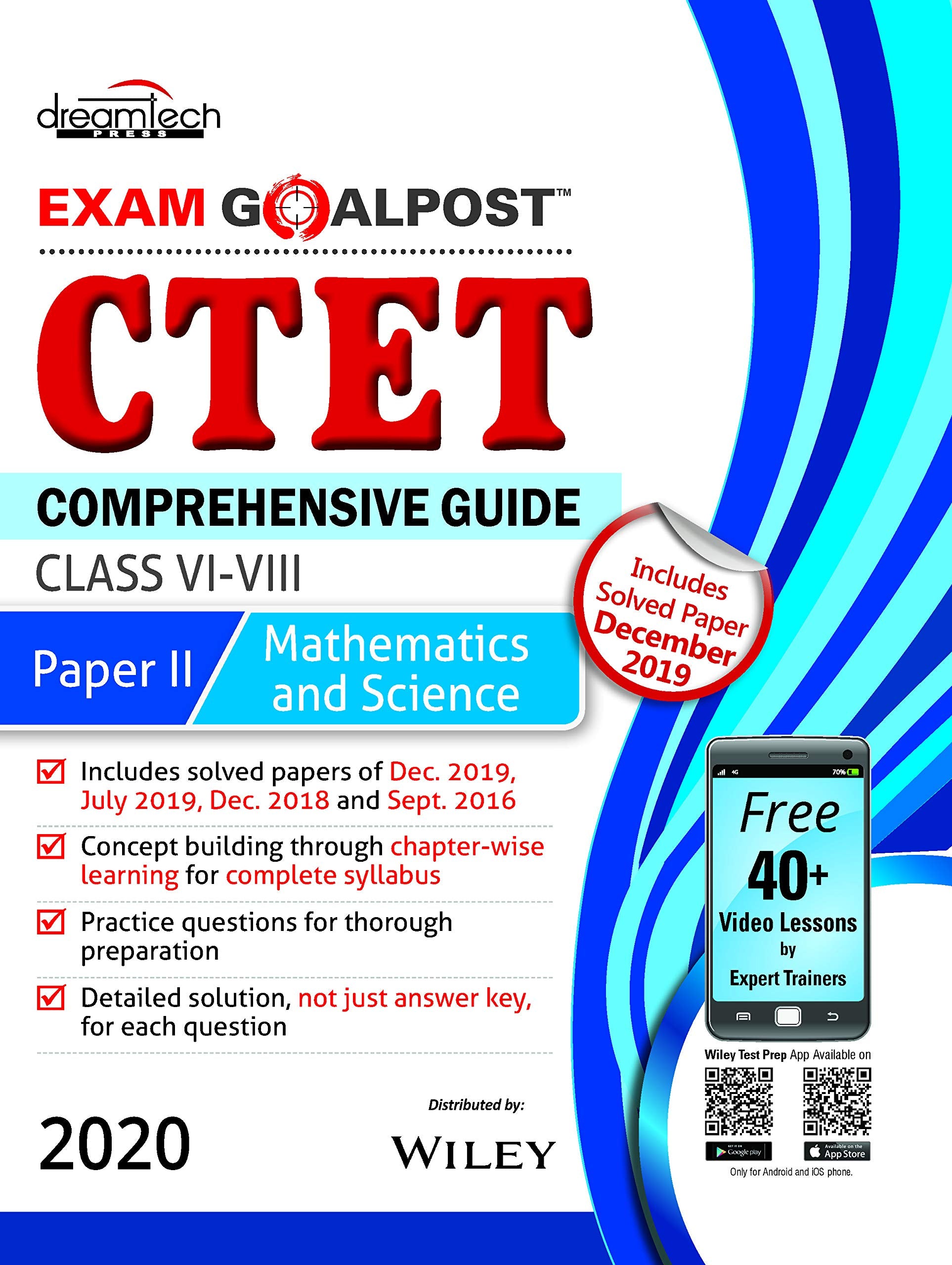 Ctet Comprehensive Guide Exam Goalpost, PaperIi, Mathematics And Science, Class ViViii, 2020