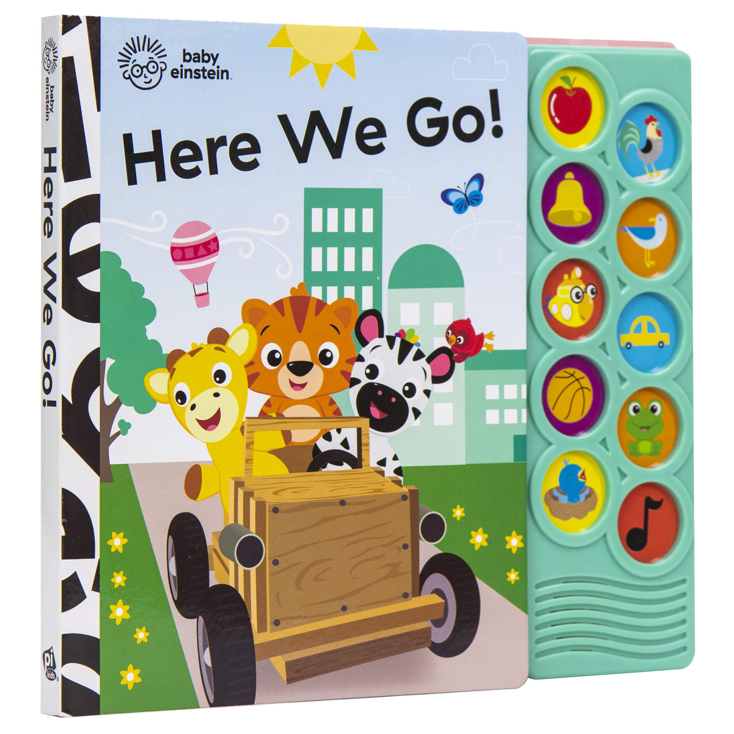 Baby Einstein  Here We Go! 10Button Sound Book  PI Kids (PlayASound)