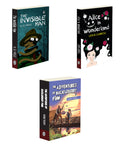 Adventurous Tales Combo : Alice in Wonderland, The Adventures of Huckleberry Finn and The Invisible Man  Best Classic Adventure