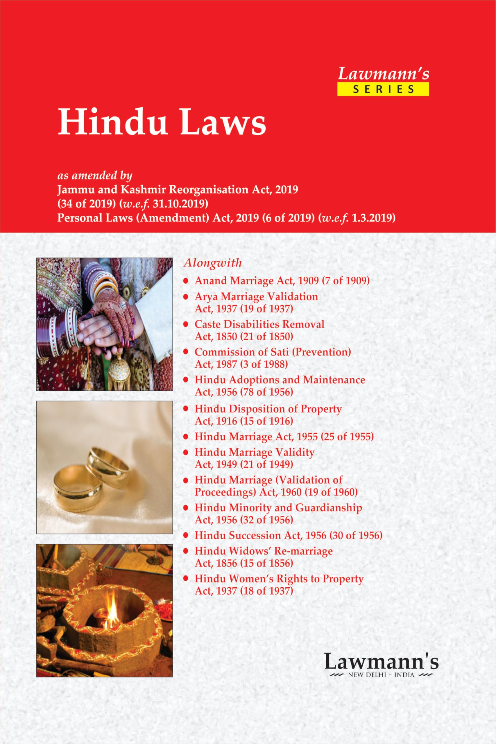 Lawmanns Hindu Laws | Bare Act with Comments