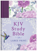 KJV Study Bible  Large Print [Hummingbird Lilacs] (King James Bible)
