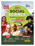 Disha 360 Social Science NCERT Simplified CBSE Class 10 for 2027 Exam 2nd Edn | 4 color Concepts & Question Bank by Kriti Sharma