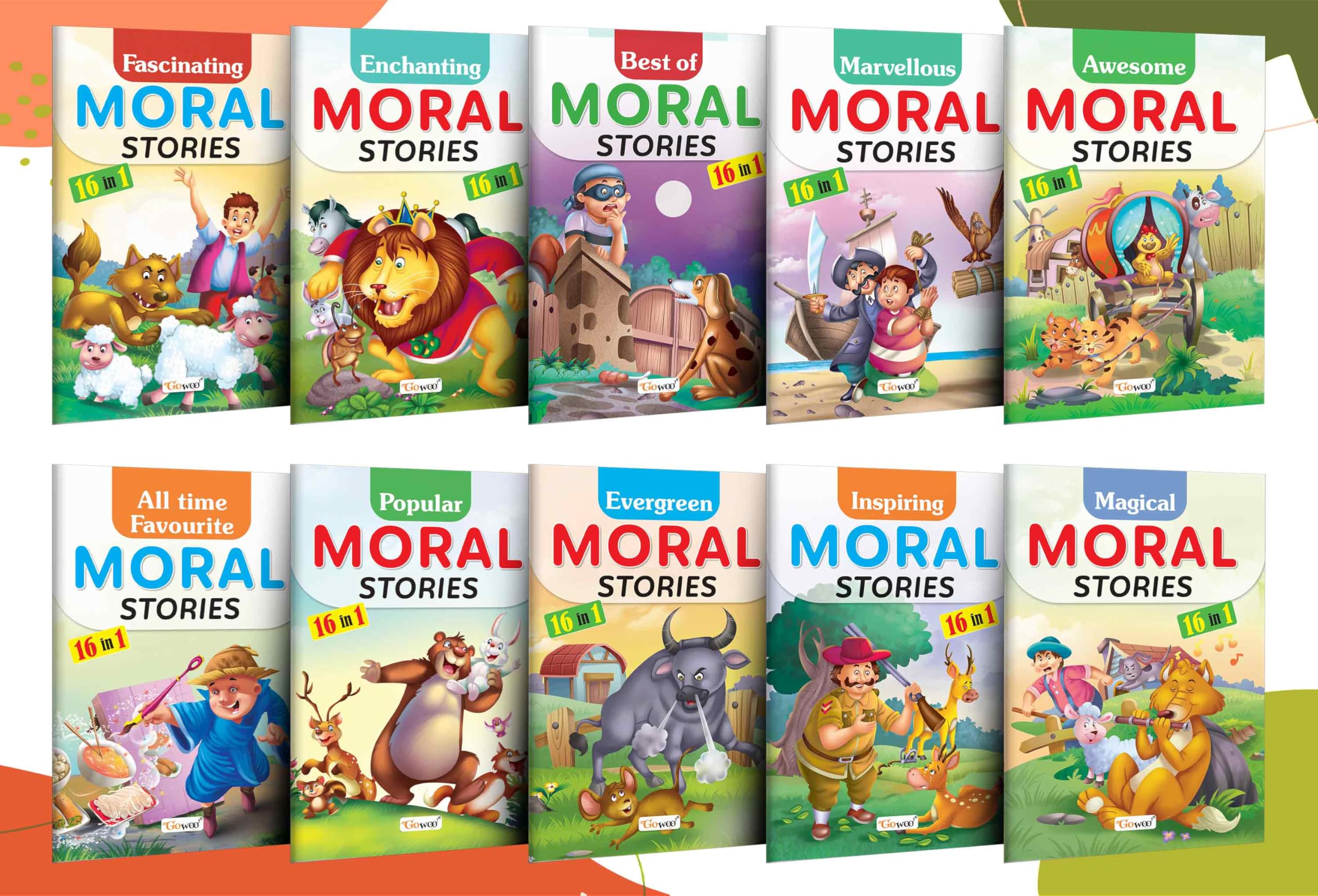 My first Story Book : Kids first Story little library, Story book for kids, Early learning books, Picture book collection for ea